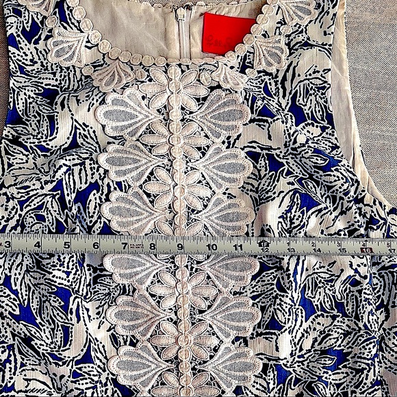 Lilly Pulitzer fox print dress - excellent condition! Size 10 - Picture 7 of 11